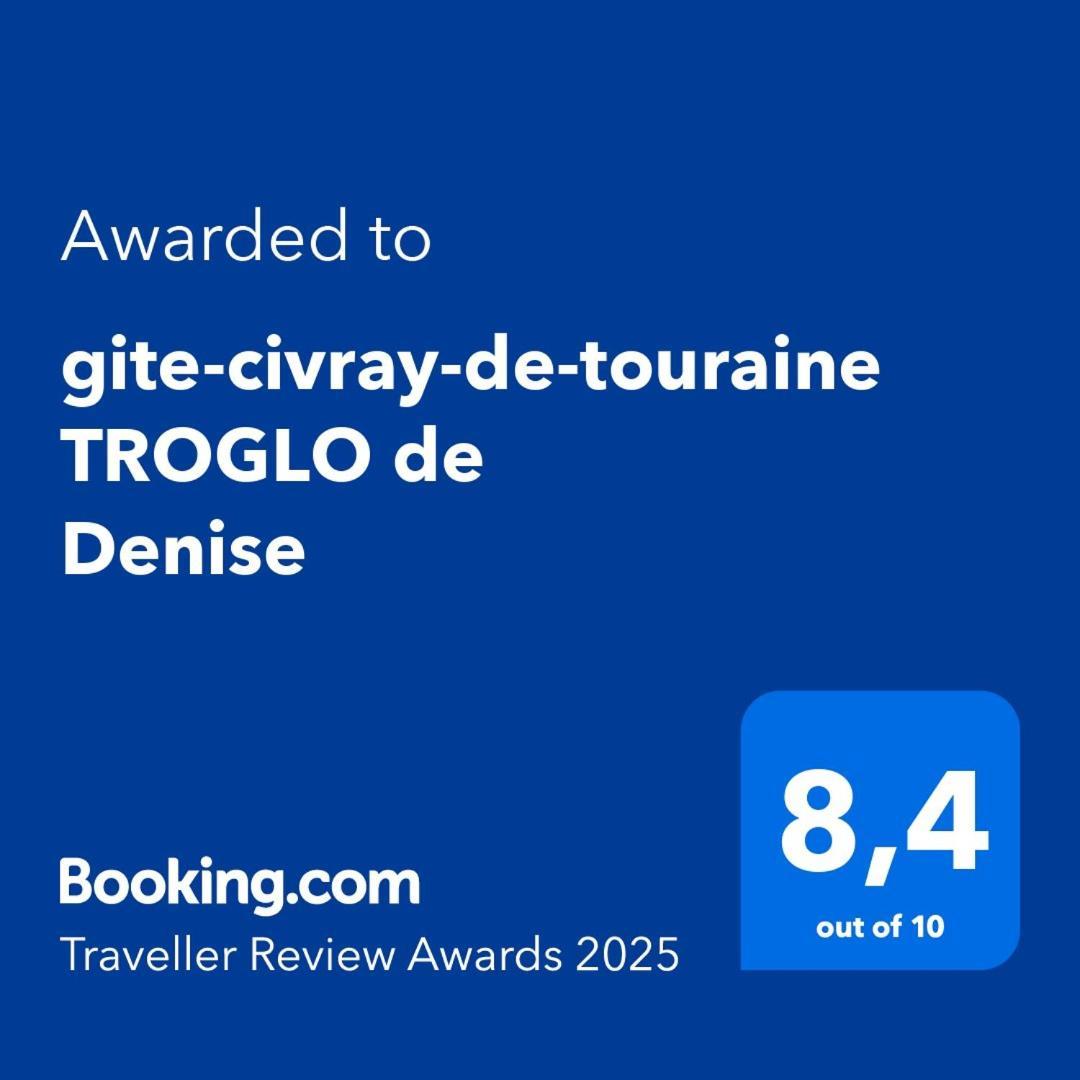 Gite-Civray-De-Touraine Troglo De Denise Exterior photo